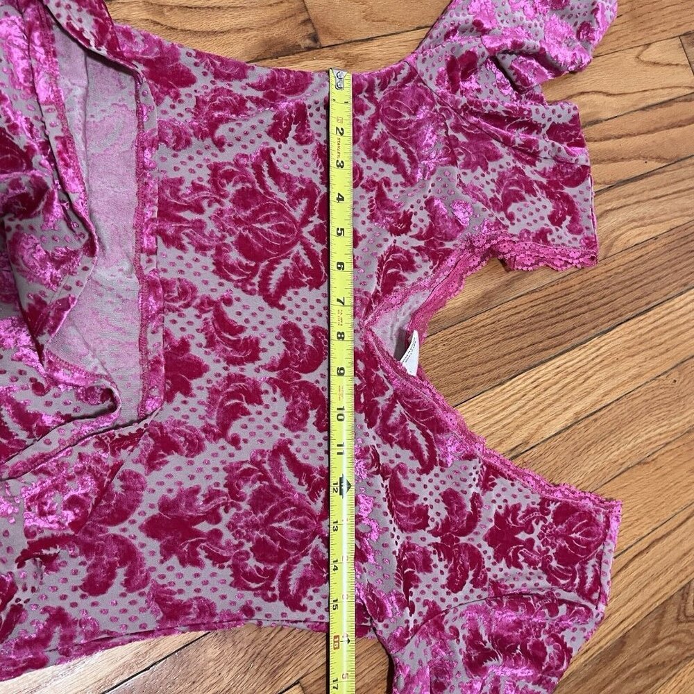 Elegant Pink Floral Women's Dress - Picture 7 of 8
